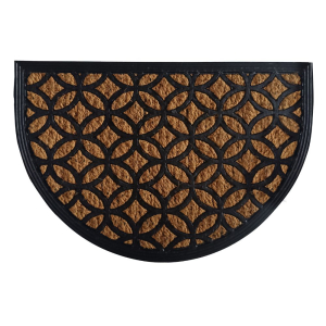 Wycieraczka półokrągła gumowo-kokosowa FRED wzór 7